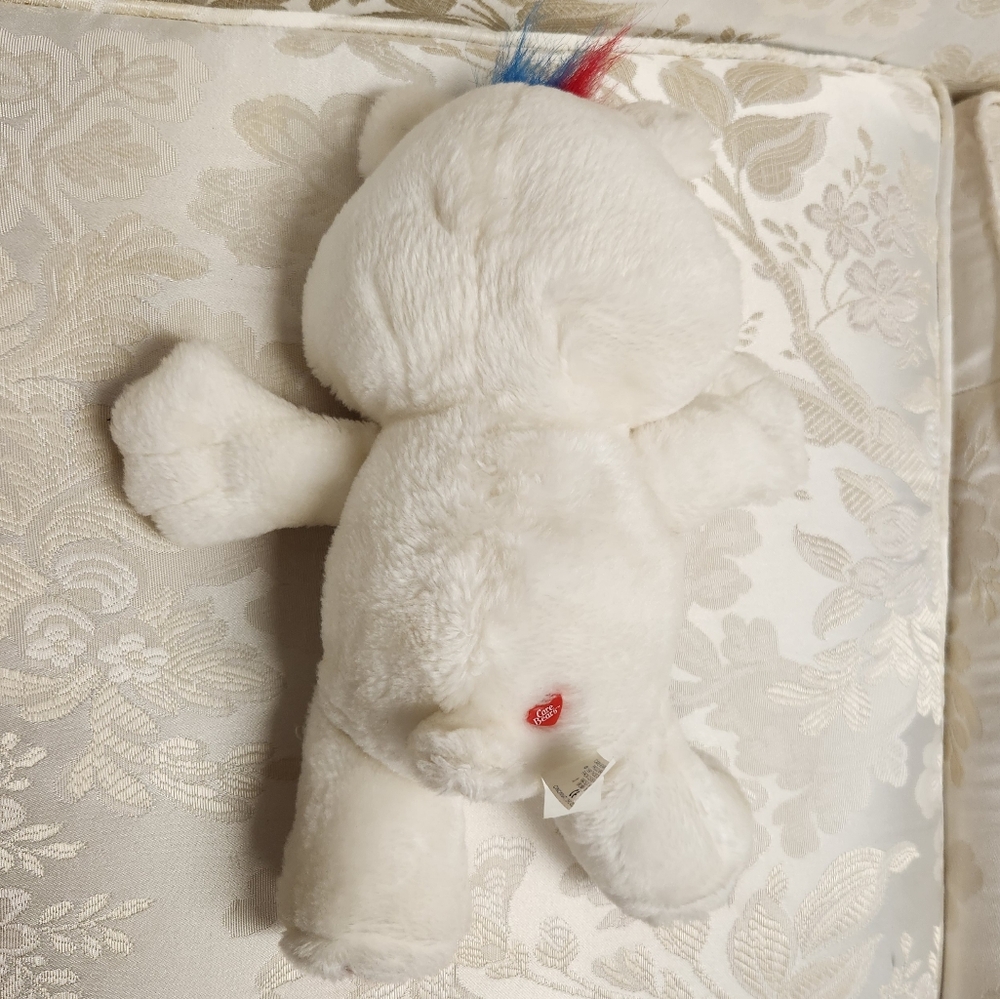 Vintage Care Bear Kenner Proud Heart Plush Stuffed Animal Environmental - Picture 11 of 13